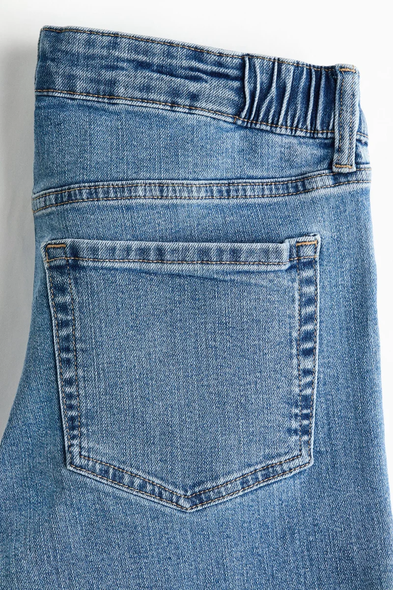 H&M  MAMA Wide Low Waist Ankle Jeans for Women | Best Price UAE